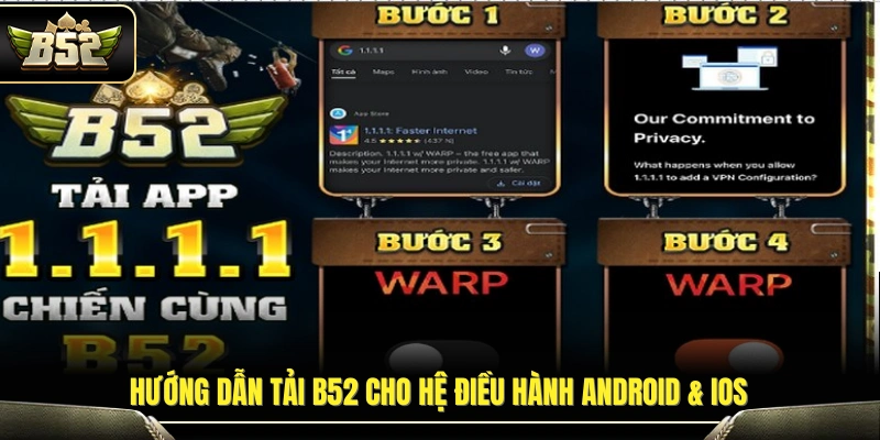 Cách tải B52 trên Android và iOS 